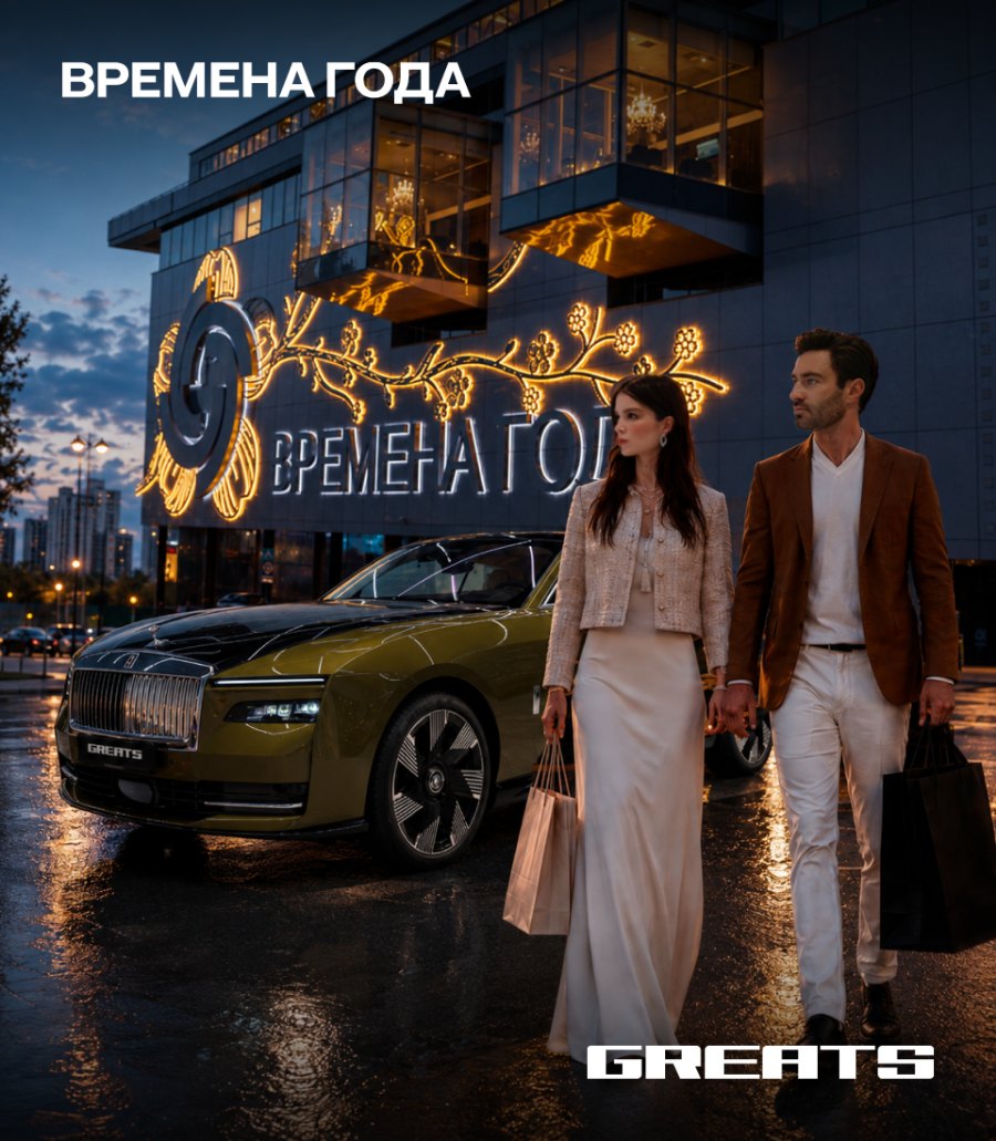 Галереи «Времена года» и GREATS — совместная акция