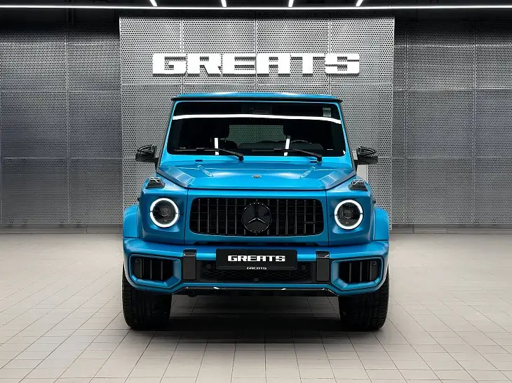 Насыщенный голубой Mercedes G63 AMG