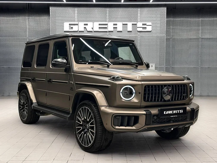 Оливковый матовый Mercedes-Benz G63 AMG
