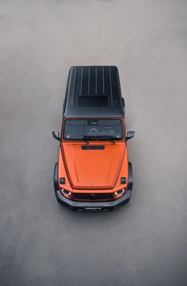 Оранжевый Mercedes G63 AMG