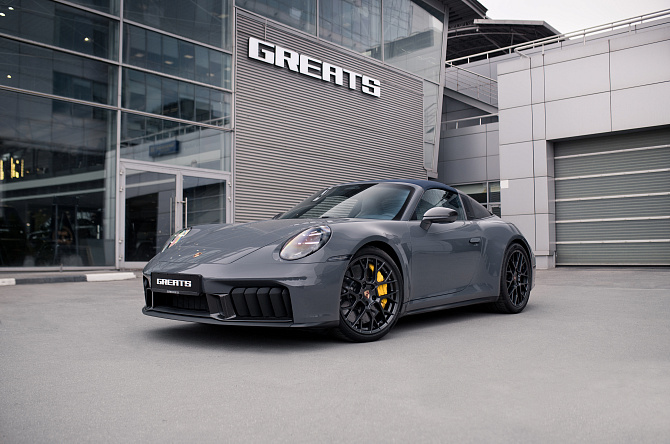 Porsche 911 Targa 4 GTS 3.6 (541 л.с.) Серый, 2026