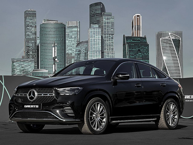 Mercedes-Benz GLE Coupe 450d FL 3.0 (370 л.с.) Черный, 2024