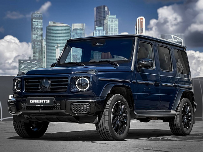 Mercedes-Benz G450d FL 3.0 (367 л.с.) Темно-синий, 2025
