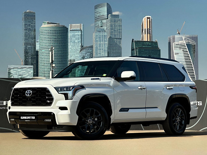 Toyota Sequoia 4wd Platinum 3.5 (437 л.с.) Белый, 2022