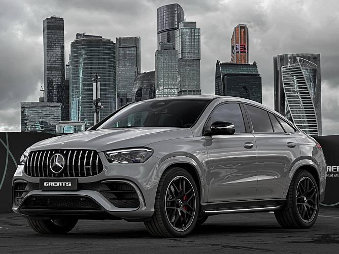 Mercedes-Benz GLE Coupe 63 AMG S FL 4.0 (612 л.с.) Альпийский серый, 2024