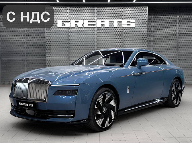 Rolls-Royce Spectre 0.0 (585 л.с.) Голубой, 2025