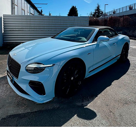 Bentley Continental GTC Speed FL 4.0 (782 л.с.) Голубой, 2025