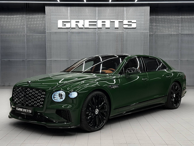 Bentley Flying Spur Mulliner V8 Hybrid 4.0 (782 л.с.) Зеленый, 2025