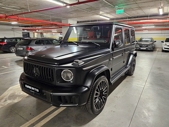 Mercedes-Benz G63 AMG FL 4.0 (585 л.с.) Черный матовый, 2025