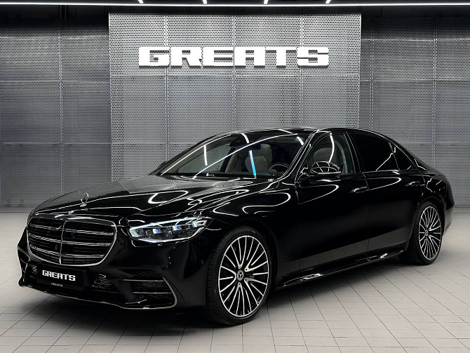 Mercedes-Benz S580 long 4matic 4.0 (503 л.с.) Черный, 2026