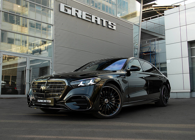 Mercedes-Benz S580 long 4matic 4.0 (557 л.с.) Черный, 2026