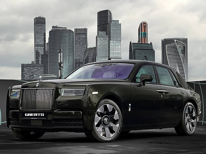 Rolls-Royce Phantom SWB 6.7 (571 л.с.) Зеленый, 2024