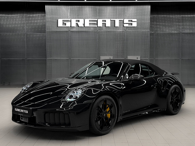 Porsche 911 Turbo S Cabrio FL 3.6 (711 л.с.) Черный, 2026