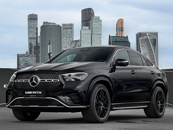 Mercedes-Benz GLE Coupe 450d FL 3.0 (367 л.с.) Черный, 2024