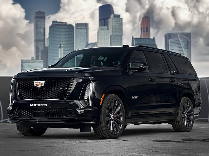 Cadillac Escalade V Series 6.2 (682 л.с.) Черный, 2025