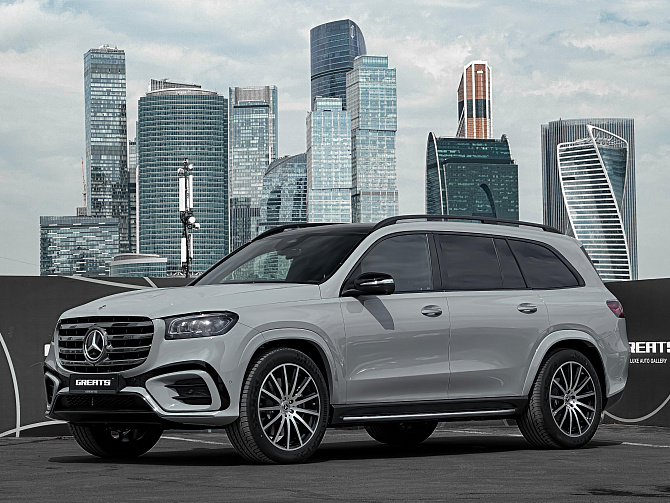 Mercedes-Benz GLS 450 FL 3.0 (381 л.с.) Альпийский серый, 2024