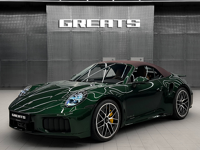 Porsche 911 Turbo S Cabrio FL 3.6 (711 л.с.) Зеленый, 2026