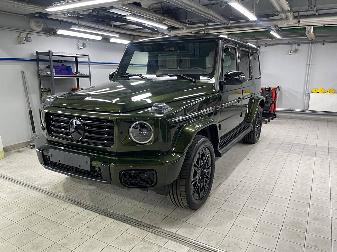 Mercedes-Benz G450d FL 3.0 (367 л.с.) Зеленый металлик, 2026