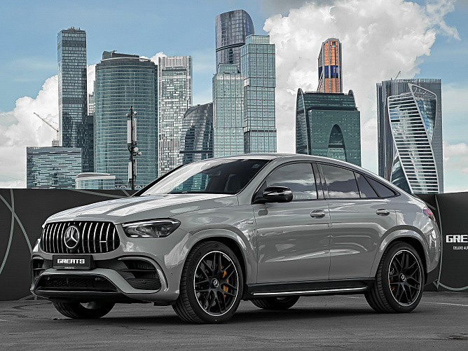Mercedes-Benz GLE Coupe 63 AMG S FL 4.0 (612 л.с.) Альпийский серый, 2024