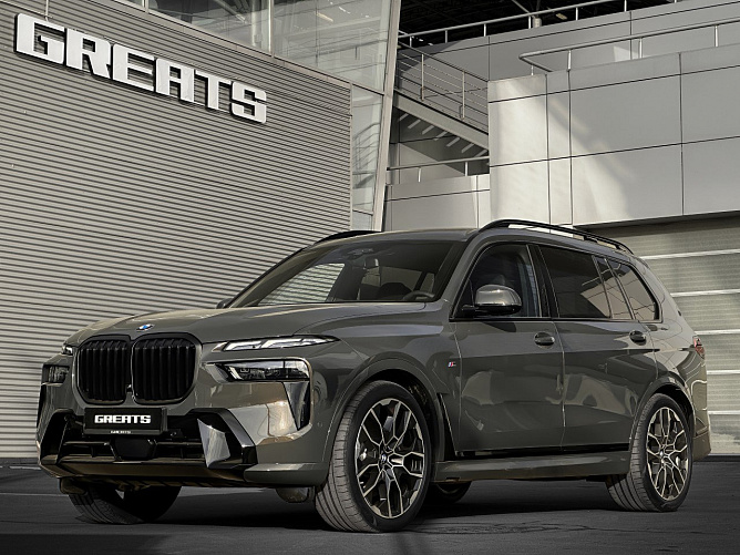 BMW X7 xDrive40d FL 3.0 (340 л.с.) Серый дравит, 2024