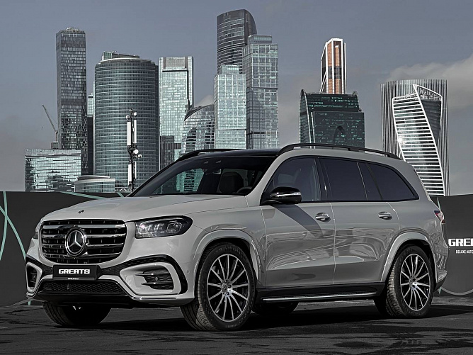 Mercedes-Benz GLS 580 FL 4.0 (517 л.с.) Альпийский серый, 2024