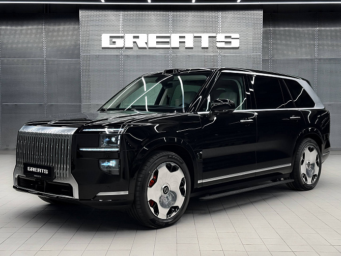 ZEEKR 9X Hyper chrome 2.0 (1400 л.с.) Черный, 2025