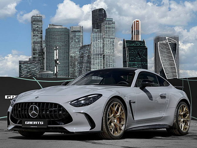 Mercedes-Benz AMG GT 63 4MATIC+ Coupe 4.0 (585 л.с.) Альпийский серый, 2025