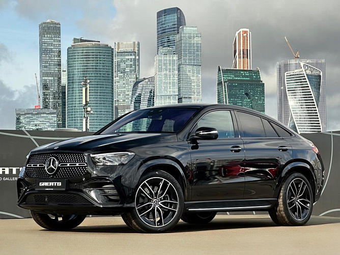 Mercedes-Benz GLE Coupe 450d 3.0 (370 л.с.) Черный обсидиан, 2023