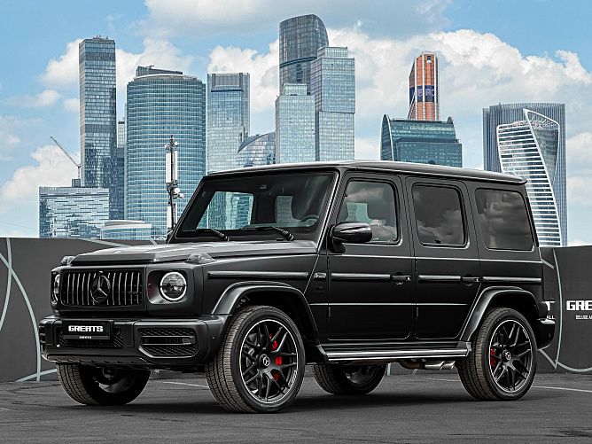 Mercedes-Benz G63 AMG 4.0 (585 л.с.) Черный матовый, 2024
