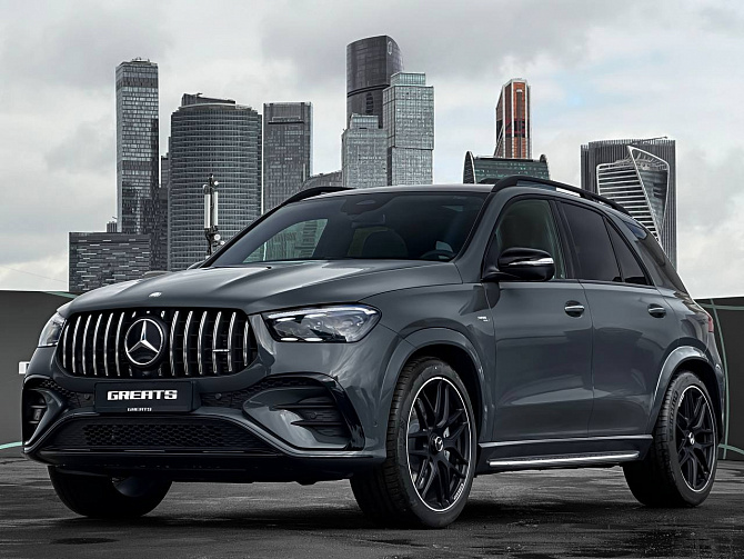 Mercedes-Benz GLE 53 AMG FL 3.0 (435 л.с.) Серый гранит, 2025