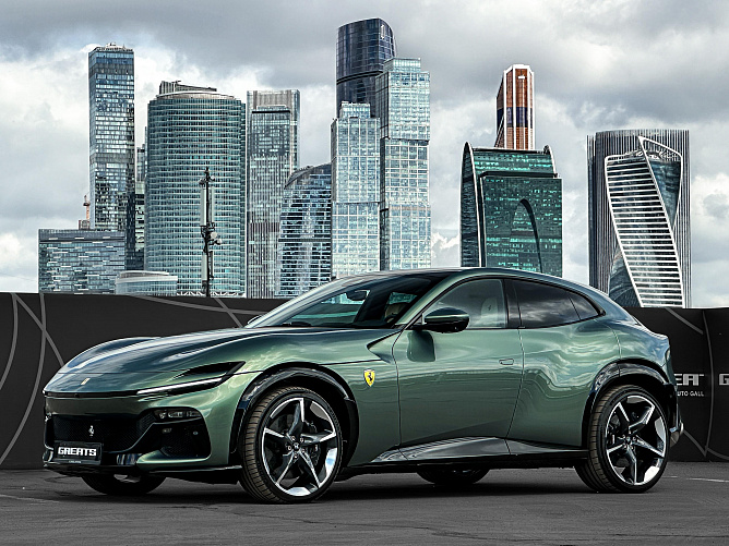 Ferrari Purosangue 6.5 (725 л.с.) Зеленый, 2023