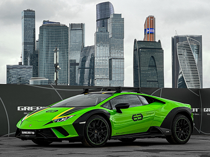 Lamborghini Huracan Sterrato 5.2 (610 л.с.) Салатовый, 2023