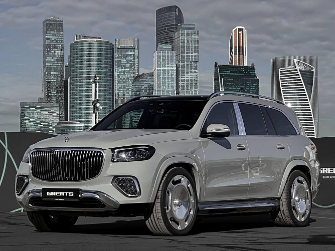 Mercedes-Benz Maybach GLS 600 FL 4.0 (557 л.с.) Альпийский серый, 2024