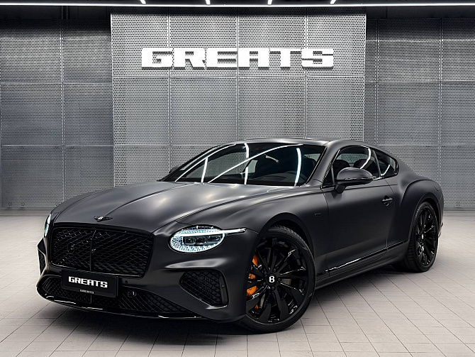 Bentley Continental GT Speed Black Edition 4.0 (782 л.с.) Черный матовый, 2025