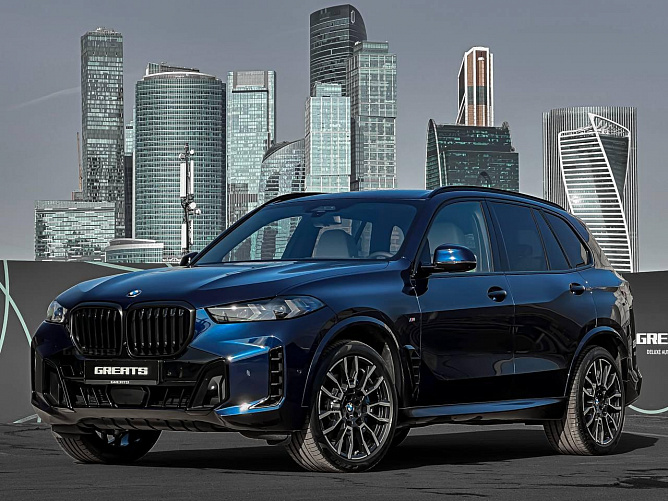 BMW X5 xDrive30d FL 3.0 (298 л.с.) Синий, 2024