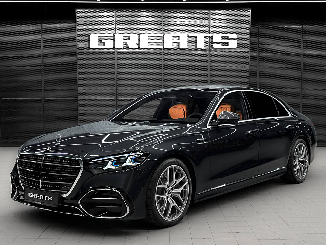 Mercedes-Benz S450d long FL 3.0 (367 л.с.) Графит металлик, 2026