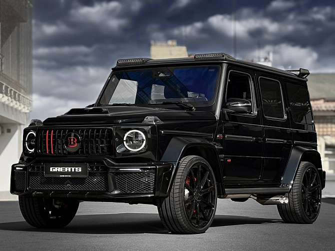 Mercedes-Benz G 800 Brabus 4.0 (800 л.с.) Черный обсидиан, 2025