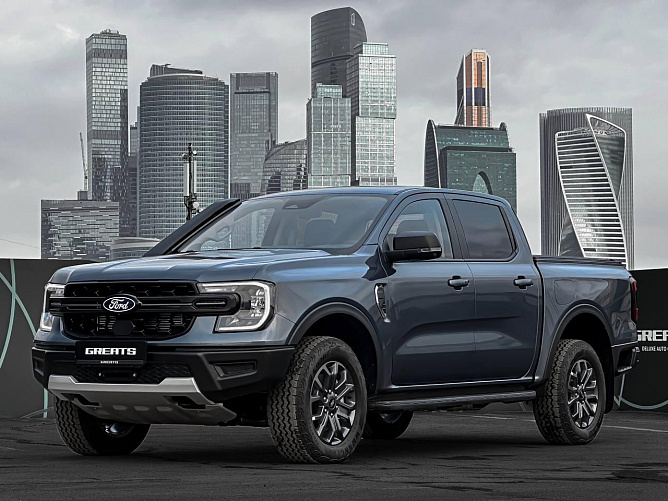 Ford Ranger Double Cab 2.3 (183 л.с.) Синий, 2024