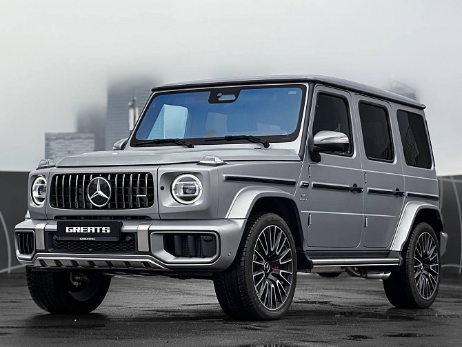 Mercedes-Benz G63 AMG FL 4.0 (585 л.с.) Платина magno, 2025