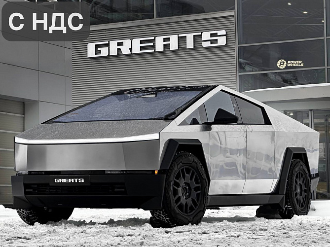 Tesla Cybertruck Cyberbeast 0.0 (845 л.с.) Серый, 2024