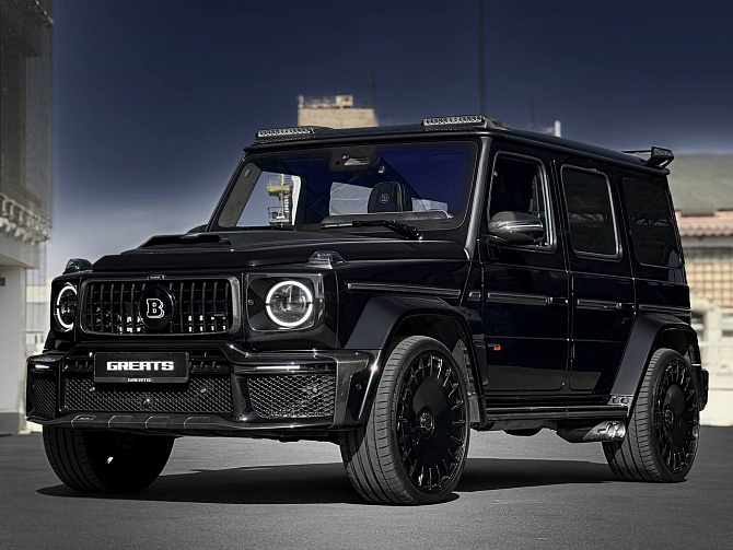 Mercedes-Benz G 800 Brabus FL 4.0 (800 л.с.) Черный обсидиан, 2025