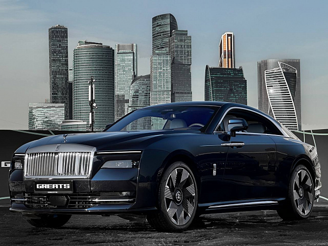 Rolls-Royce Spectre 0.0 (585 л.с.) Темно-синий, 2024