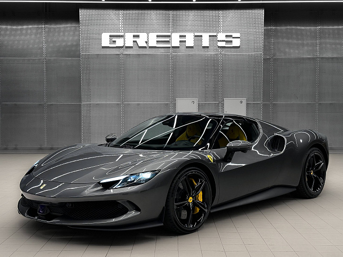 Ferrari 296 GTS 3.0 (830 л.с.) Серый, 2024