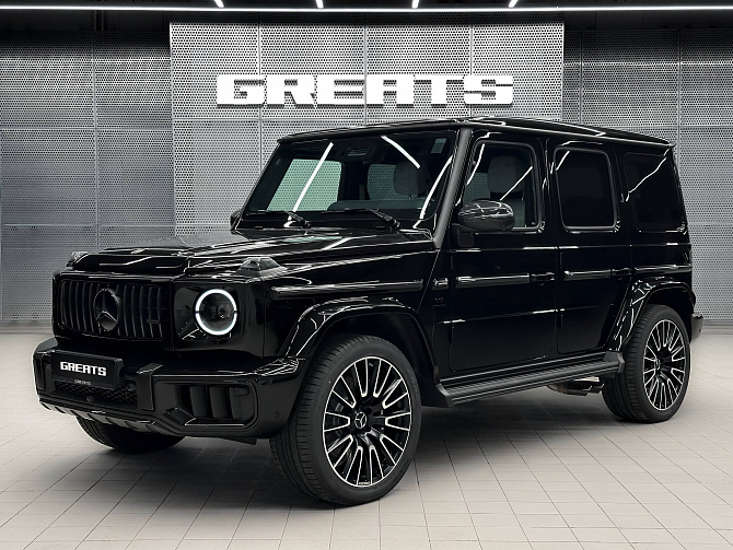 Mercedes-Benz G63 AMG FL 4.0 (585 л.с.) Черный обсидиан, 2025