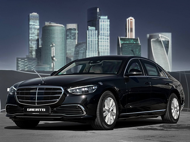 Mercedes-Benz S680 Guard 6.0 (612 л.с.) Черный, 2025
