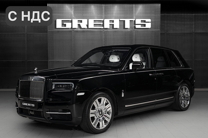 Rolls-Royce Cullinan Silver Badge 6.75 (571 л.с.) Черный, 2024