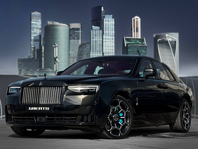 Rolls-Royce Ghost Black Badge FL 6.8 (600 л.с.) Черный, 2025
