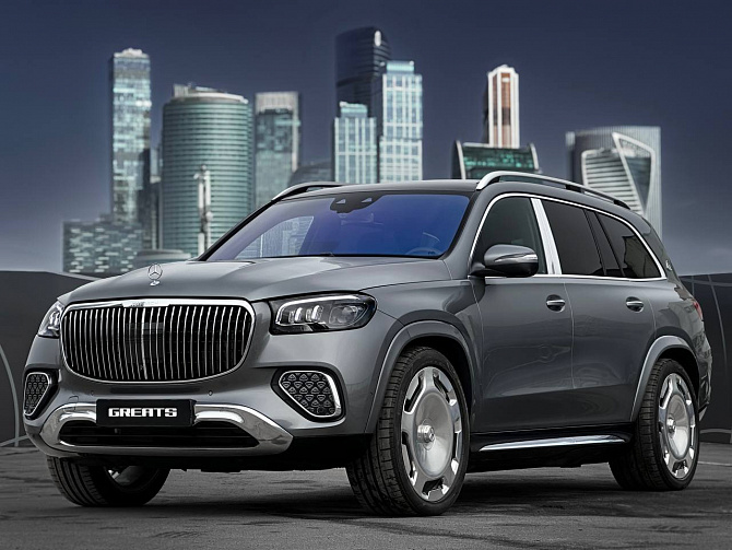 Mercedes-Benz Maybach GLS 600 FL 4.0 (557 л.с.) Серый, 2024
