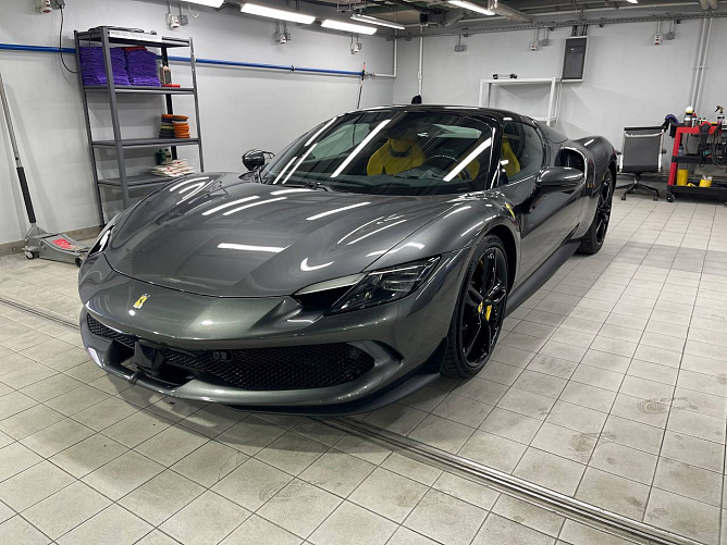 Ferrari 296 GTS 3.0 (830 л.с.) Серый, 2024