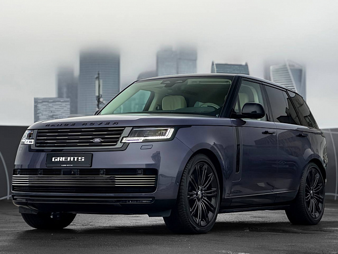 Land Rover Range Rover SV 4.4 (615 л.с.) Серый аметист, 2025